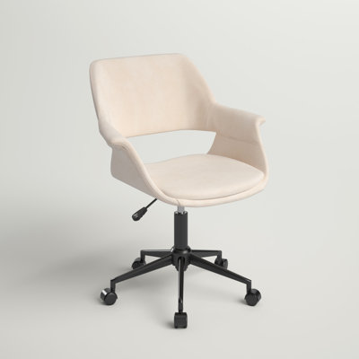Colette Velvet Office Chair