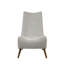 Chaise d'appoint avec dossier haut pour le salon
