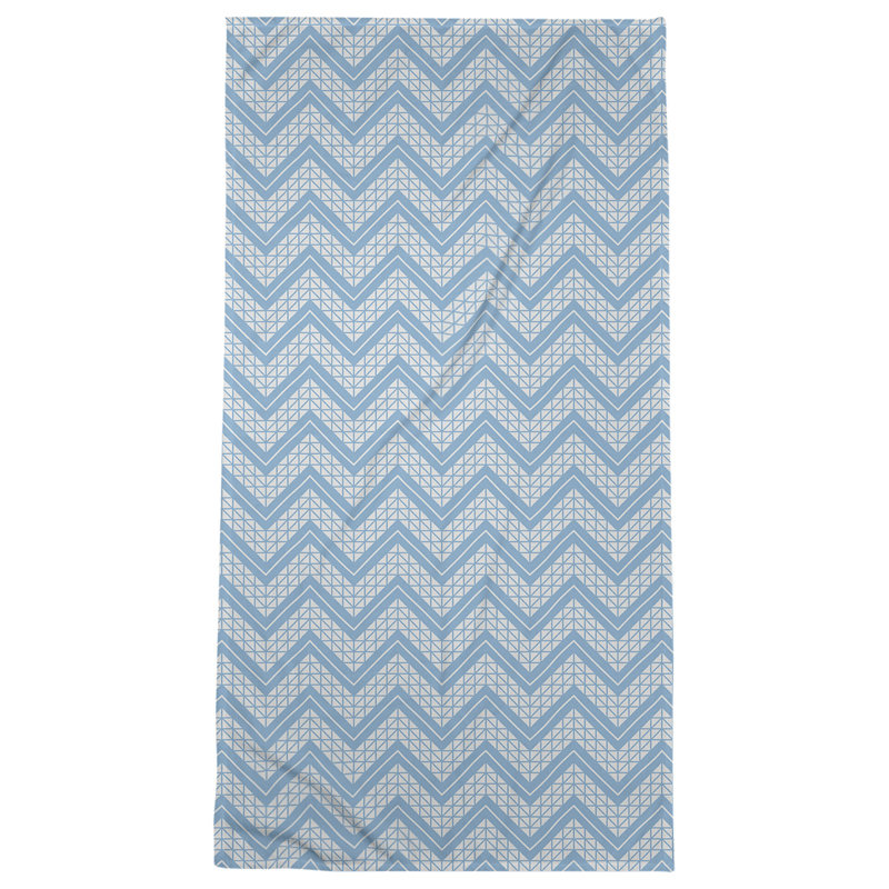 Serviette de plage Stephenie, Bleu clair