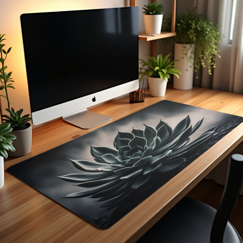 Polyester Desk Pad, 14.4x12.1