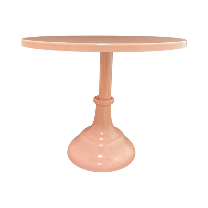 Présentoir à petits gâteaux 3 pièces, Rose