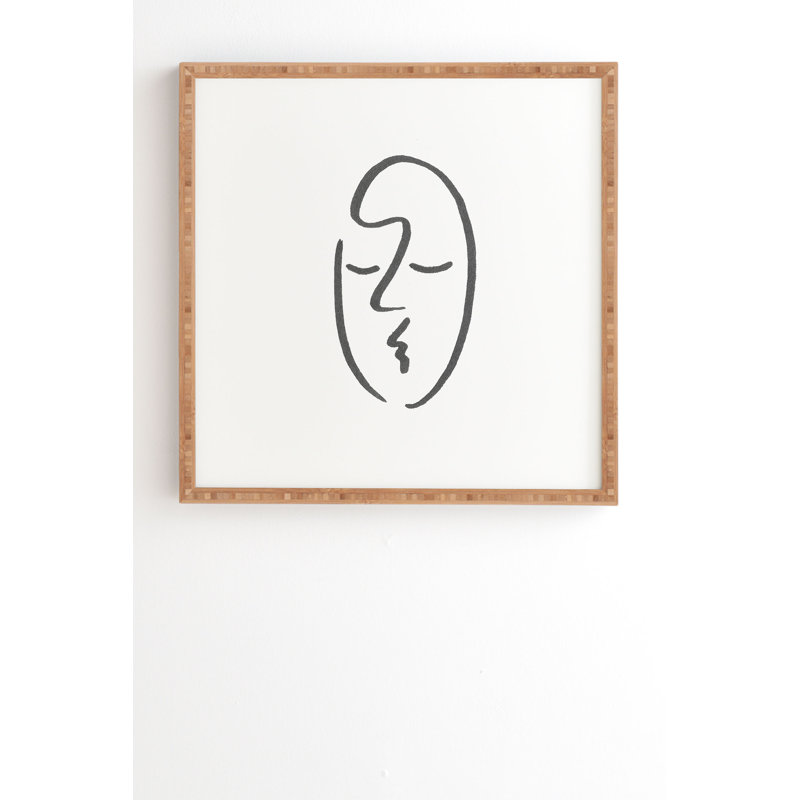 «You and Me», reproduction, H 20 po x l 20 po x P 2 po, Armature en bambou