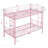 Metal Bunk Bed Pink Twin Over Twin-1134713192