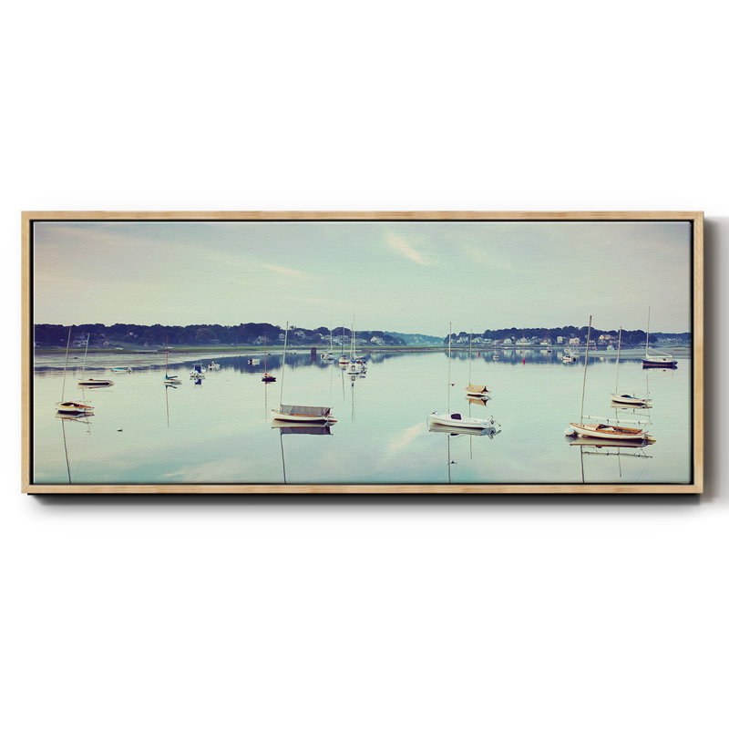 Cape Ann Marina - toile encadrée, H 8 po x l 20 po