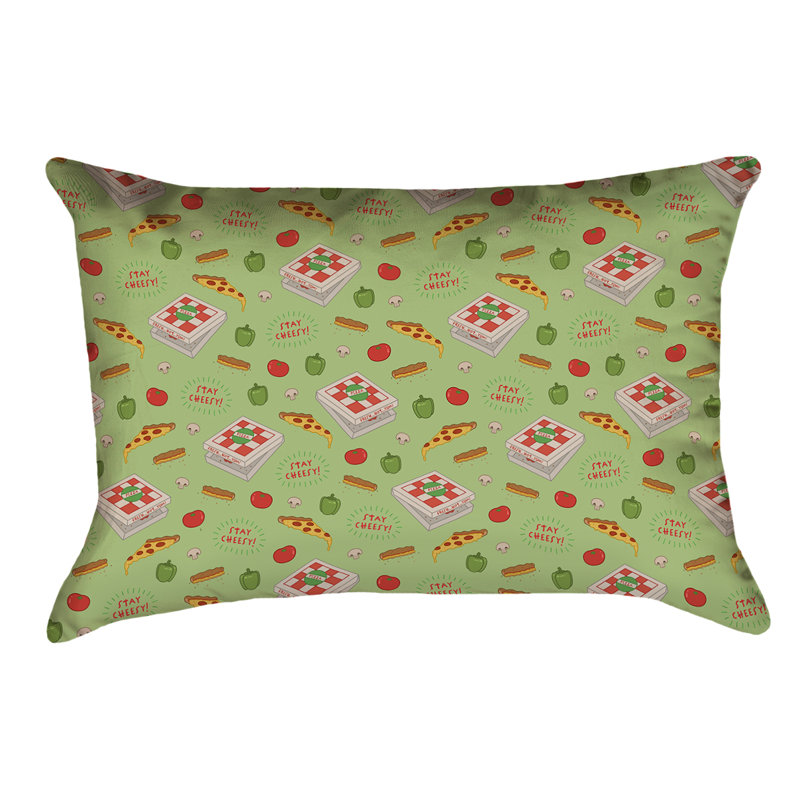 Coussin Katelyn Elizabeth, Simili daim, Vert clair