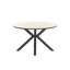 Cambra 122cm Round 5 Piece 4 Person Outdoor Table Set with Cibecue Dining Chairs - Cushions-106679065