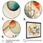 «Warm Minimalist Circular Abstract II», peinture sur toile-140564773-140564772