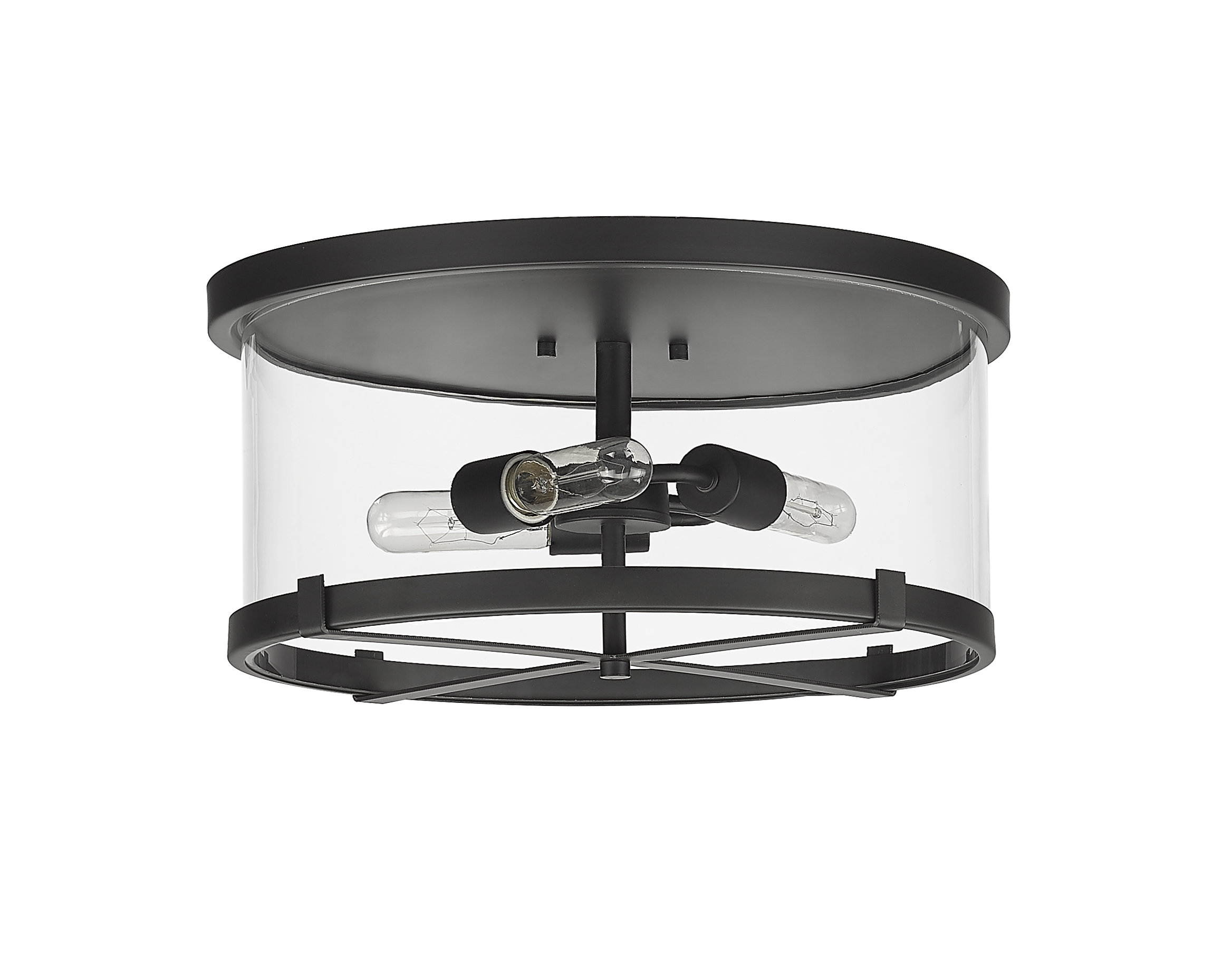 17 Stories Mabe 3 - Light 16.5" Flush Mount | Wayfair