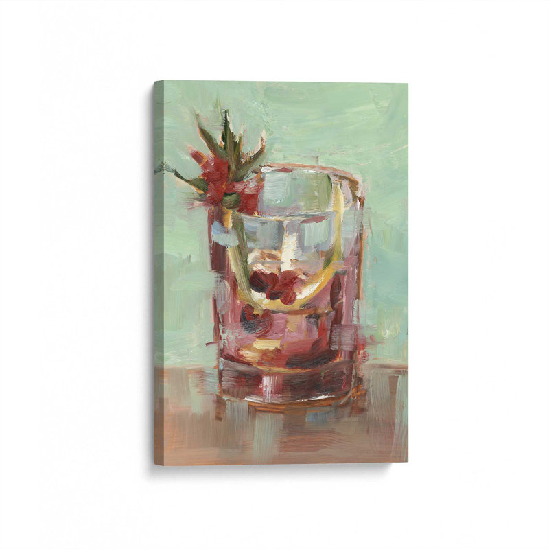 «Holiday Spirits II» par Ethan Harper, reproduction d'art sur toile, H 48 po x l 36 po