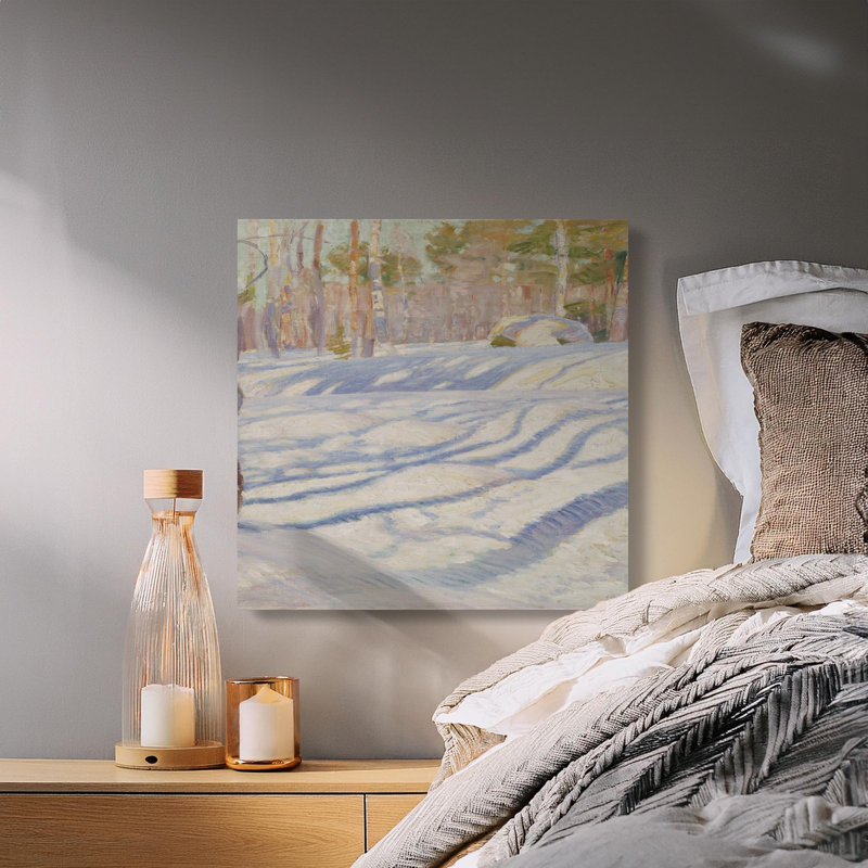 Sowell 1 Piece Wrapped Canvas Wall Art Set, 6x6
