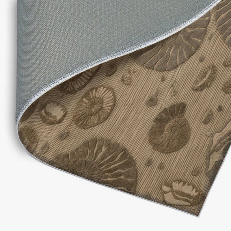 Tapis d'intérieur et d'extérieur brun Nature