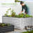 Rosonda Outdoor Metal Raised Planter Box-78598327-127370207