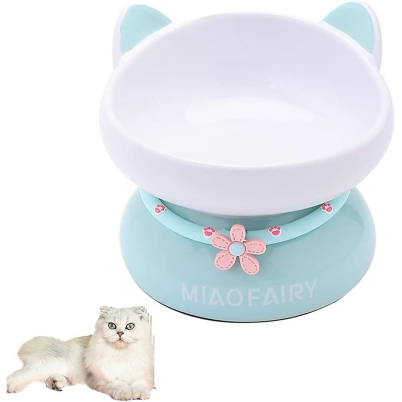 Bol pour chat en céramique Fairela, Vert