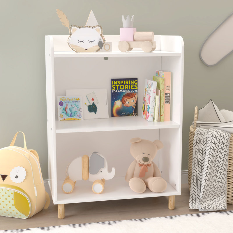 Armoire de rangement pour jouets à 3 niveaux Alecse