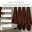 Ensemble de serviettes 18 pièces Willow - 100% coton peigné, 630 g / m² de qualité supérieure, chocolat, ultra doux et très absorbant (ensemble de 6 serviettes de bain, 12 serviettes de toilette)-402318344-402318349