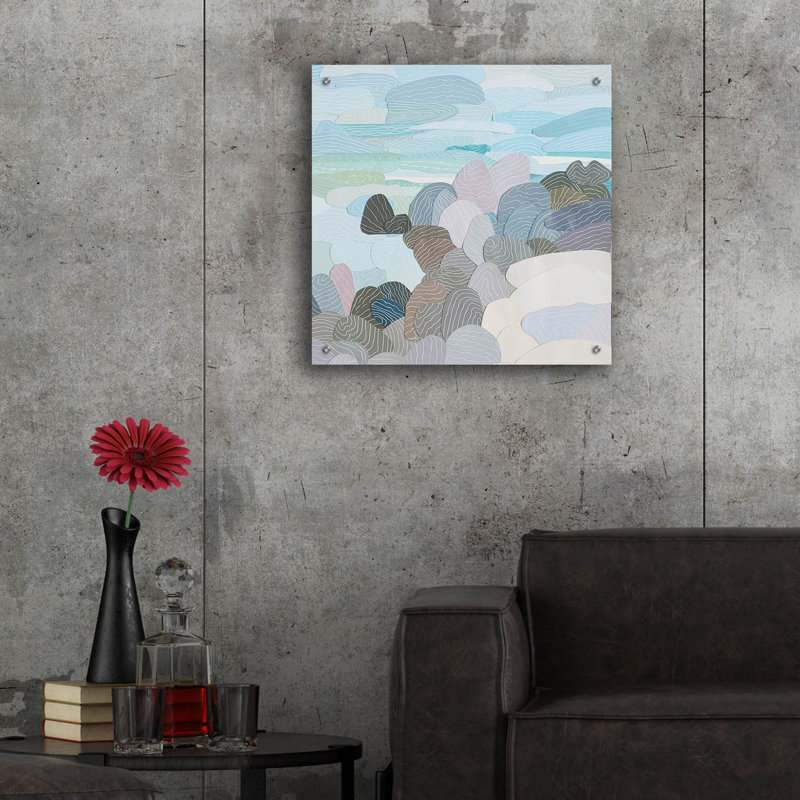  Art mural en verre acrylique, "Mai Mai Thailande 2" par Coco, H 24 po x l 24 po x P 0,2 po