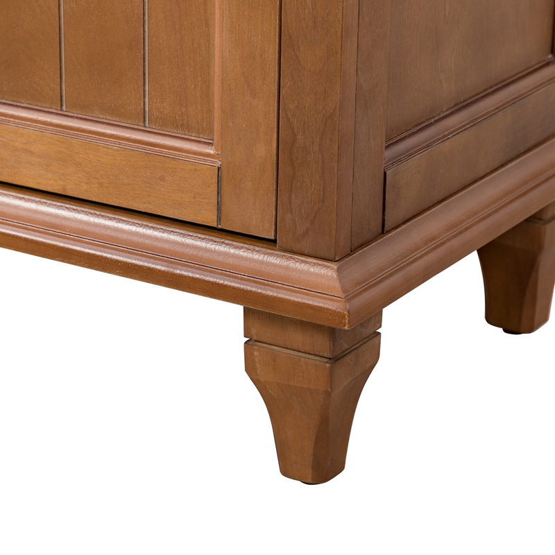 Lark Manor Alvieri 58" Wide 3-Drawer Sideboard
