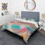 Ensemble de housse de couette à éclairage mid-century rétro-40703311
