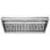 Akicon 48" 1200 CFM Ducted Insert Range Hood with 4-Speed Fan, 3 Led Lights, Baffle Filter