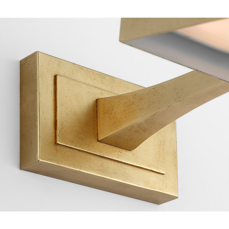 Aerin Dimmable LED Wall Mount Picture Light, Gold