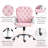 Vinsetto Velvet Home Office Chair-185681621
