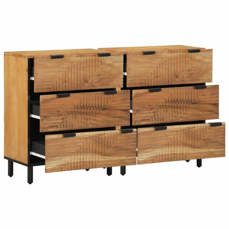 60cm Solid Wood Sideboard