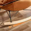 Chaise berçante moderne de luxe légère