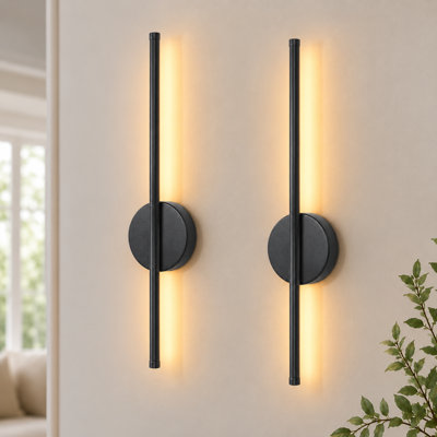LED Battery Powered Armed Sconce