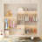 62-96 Inch Hanging Closet System With Hanging Rod (Can Be Cut to Fit)-1918371395