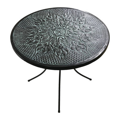 Round Foldable Outdoor Bistro Table , 31 " W 31 " D