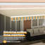 17 Stories Polyester Cover Retractable Patio Awning-1080963620-1080963707