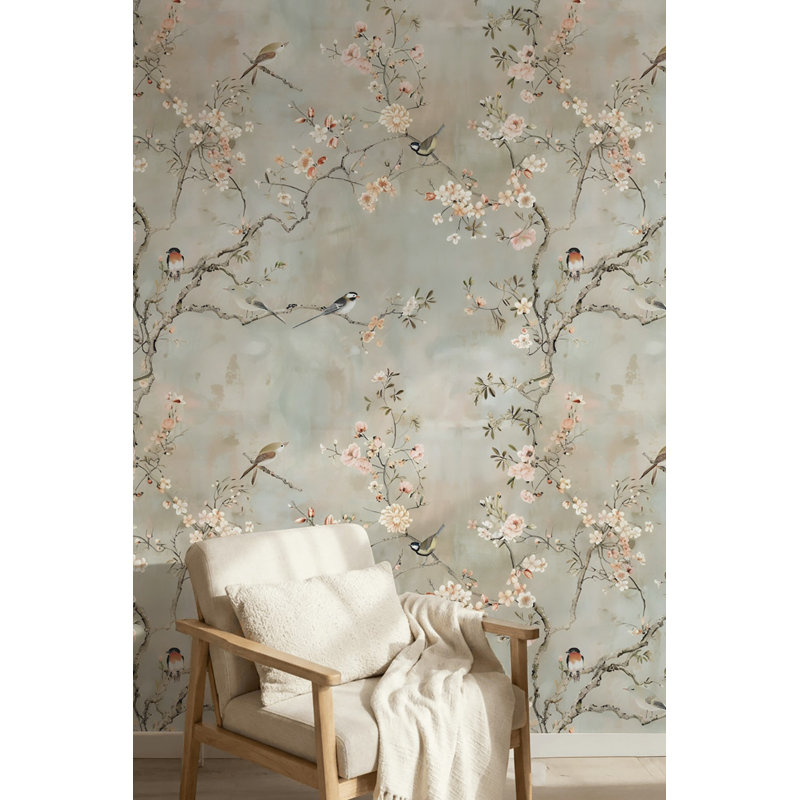 Rouleau de fleurs de cerisier chinois Bryelle