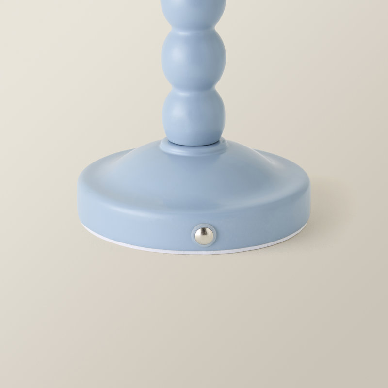 Wood Lamp, Powder Blue, Powder Blue, Yes