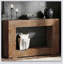 Canapé d'entrée moderne, console en bois-1077710476