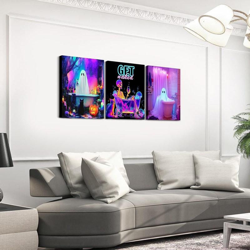 3 Piece Wrapped Canvas Wall Art