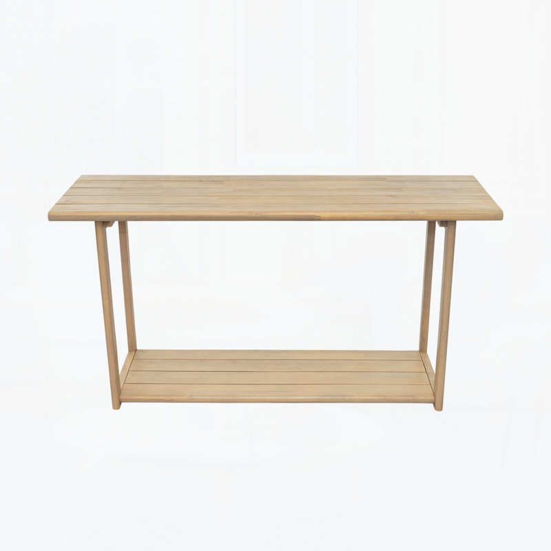 Rectangular Outdoor Console Table