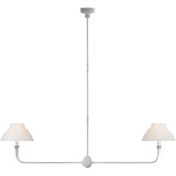 Thomas OBrien Piaf Large Two Light Linear Pendant