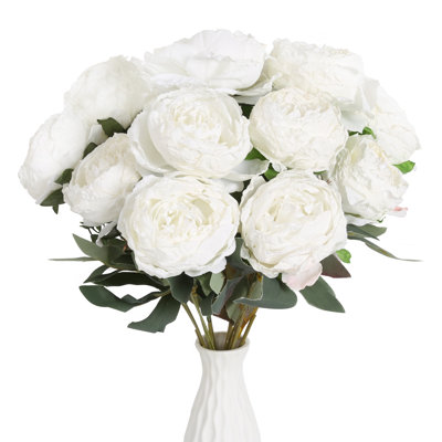 Arrangement floral bouquet de pivoines rétro