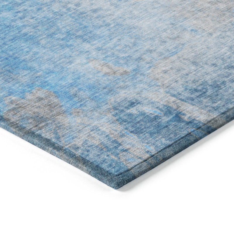 Forrestal Abstract Indoor / Outdoor Rug, Rectangle 2'6" x 3'10"