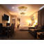 URBNLIVING Crystal Semi Flush Mount