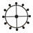 12-Light Dimmable Wagon Wheel Chandelier-2052302941