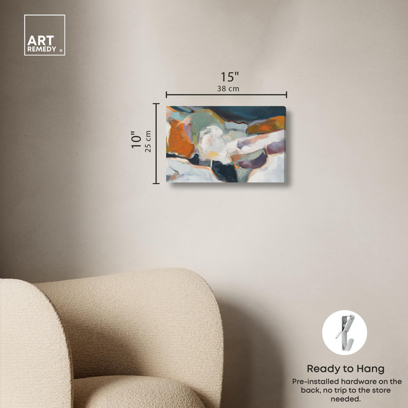 «Stillness Maelstrom I», reproduction d'art sur toile par Art Remedy, 10" H x 15" W, Toile tendue avec châssis