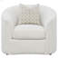 Chaise avec accoudoirs inclinés Rory Latte
