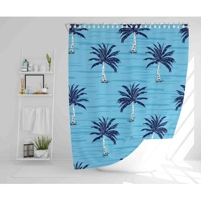Kora Polyester Shower Curtain