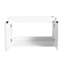 Meuble-lavabo mural 30 po - charnières à fermeture douce, contreplaqué blanc pour petites salles de bain, espace compact