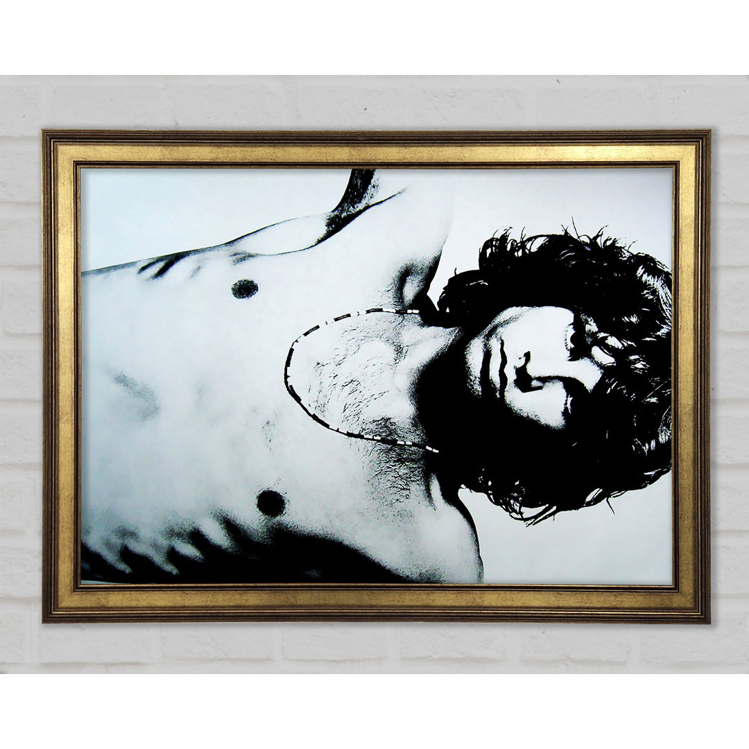 Jim Morrison The Doors Gerahmter Druck