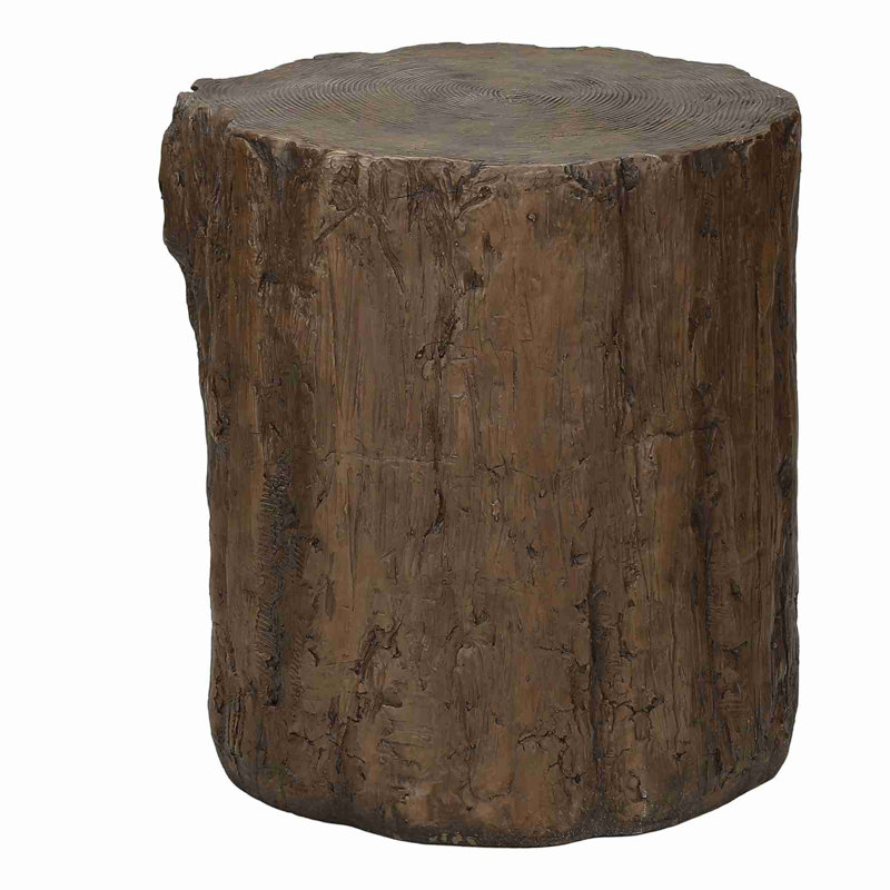 Modern Accent Table, Walnut