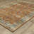 Arjay Distressed Oriental Rust/ Blue Indoor-Outdoor Rug-90319368