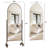 Louene Aluminium Arch Floor Mirror-725031036