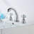 Widespread 2-handle Bathroom Faucet with Drain Assembly-93389874